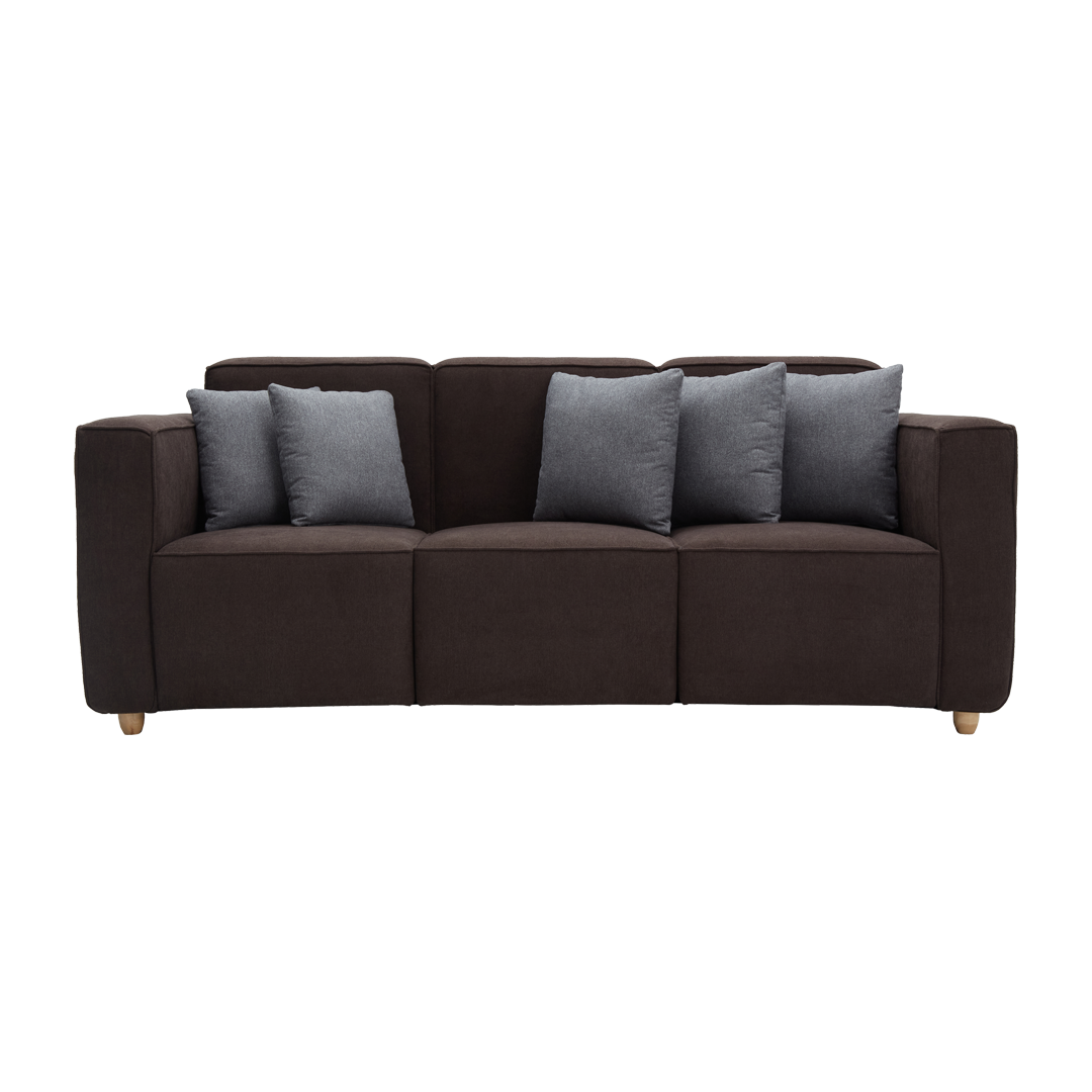 CHANDLER 3-Seater Sofa with Ottoman Furnigo