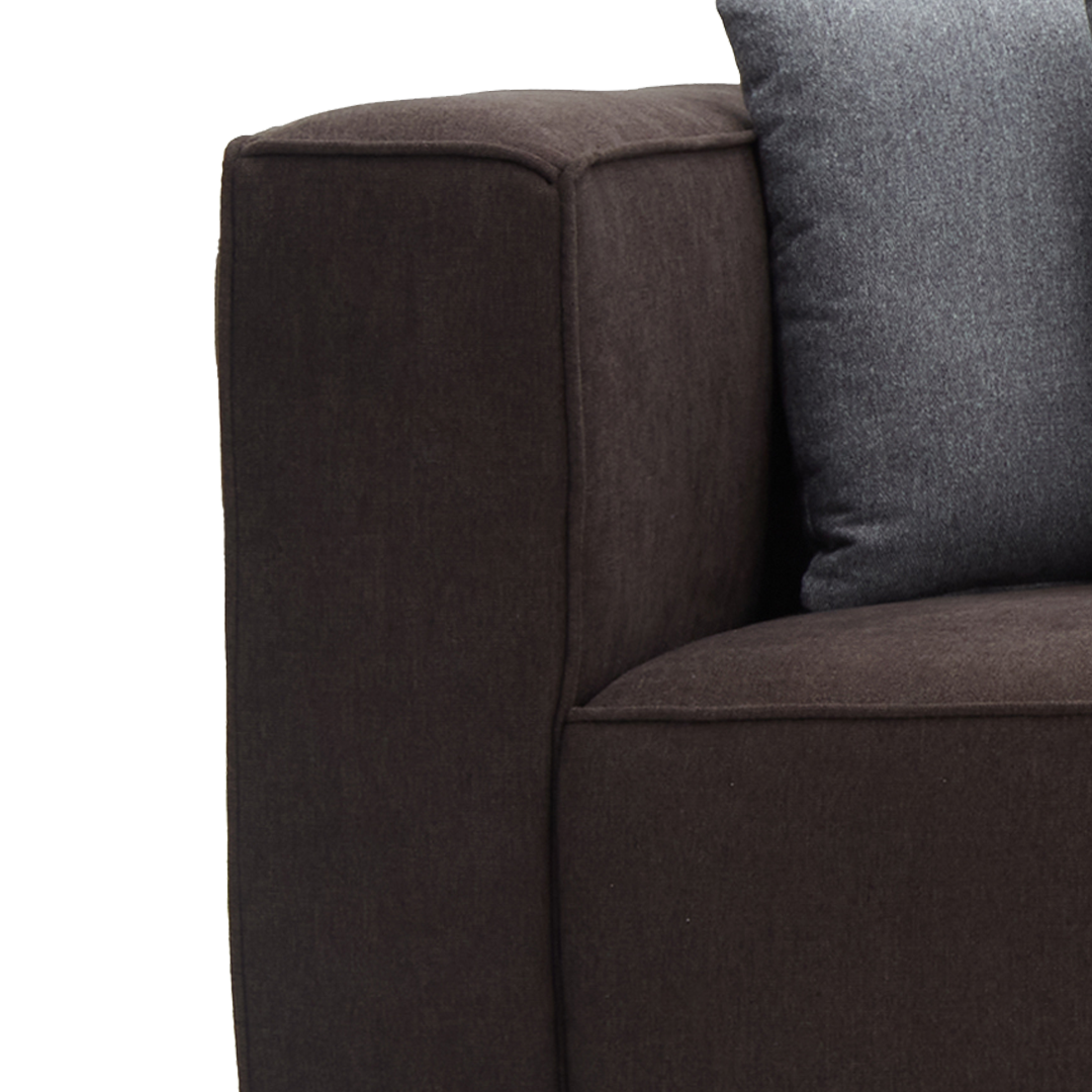 CHANDLER 3-Seater Sofa with Ottoman Furnigo