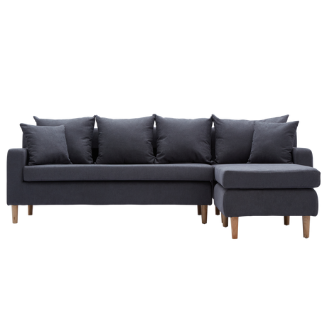 ERICH L-Shape Sofa with Modular Ottoman Furnigo