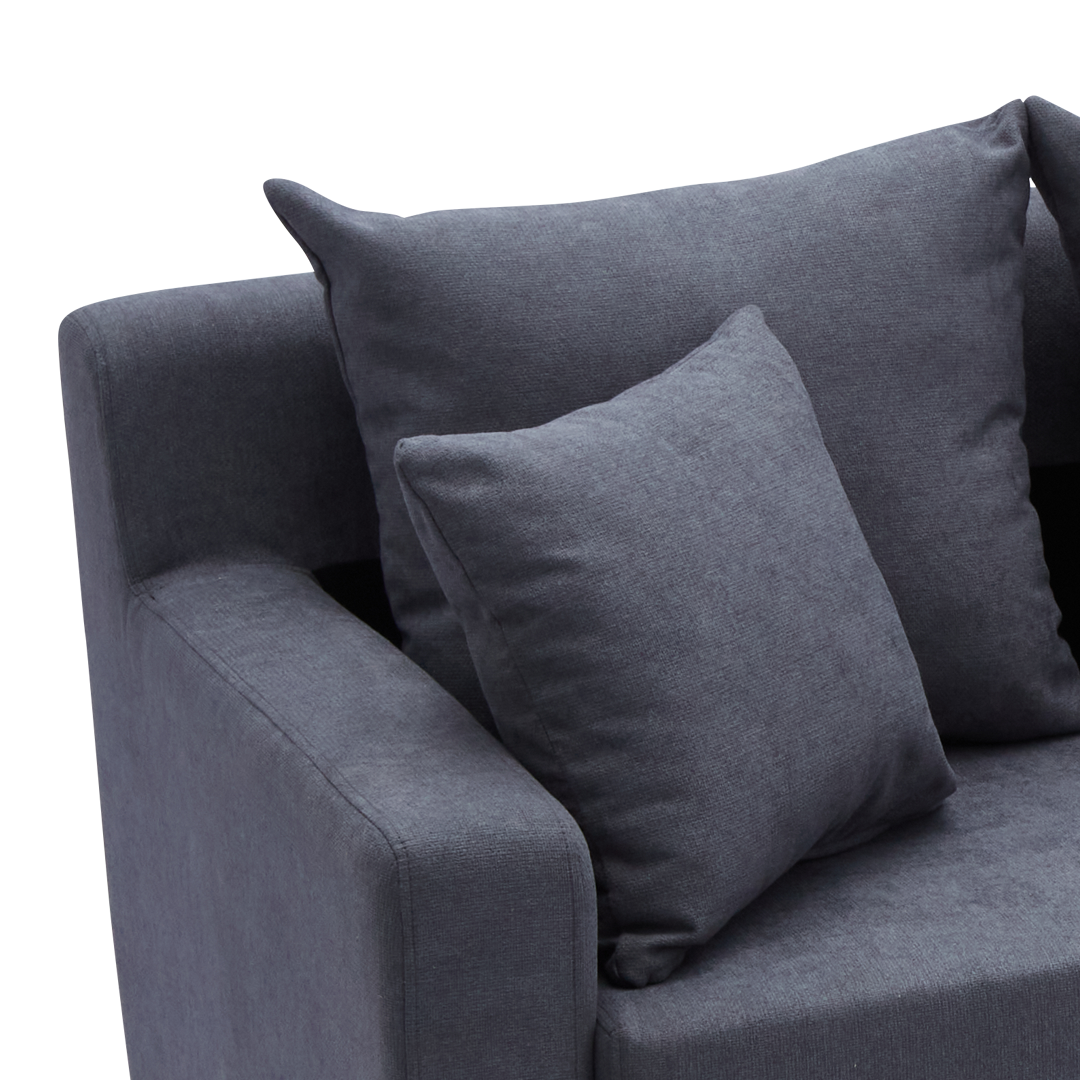 ERICH L-Shape Sofa with Modular Ottoman Furnigo