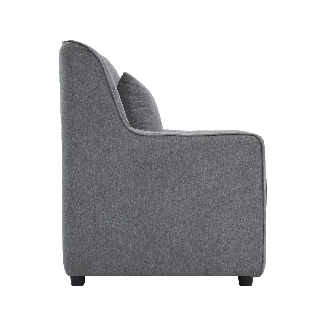 MADELEINE Fabric Accent Chair Affordahome