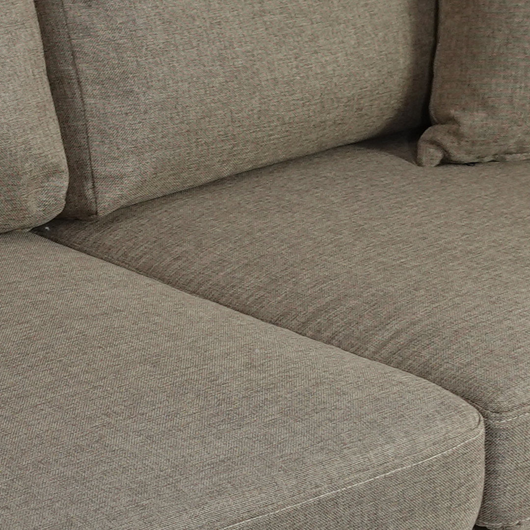 SANDY 2-Seater Fabric Sofa with Pillows Affordahome
