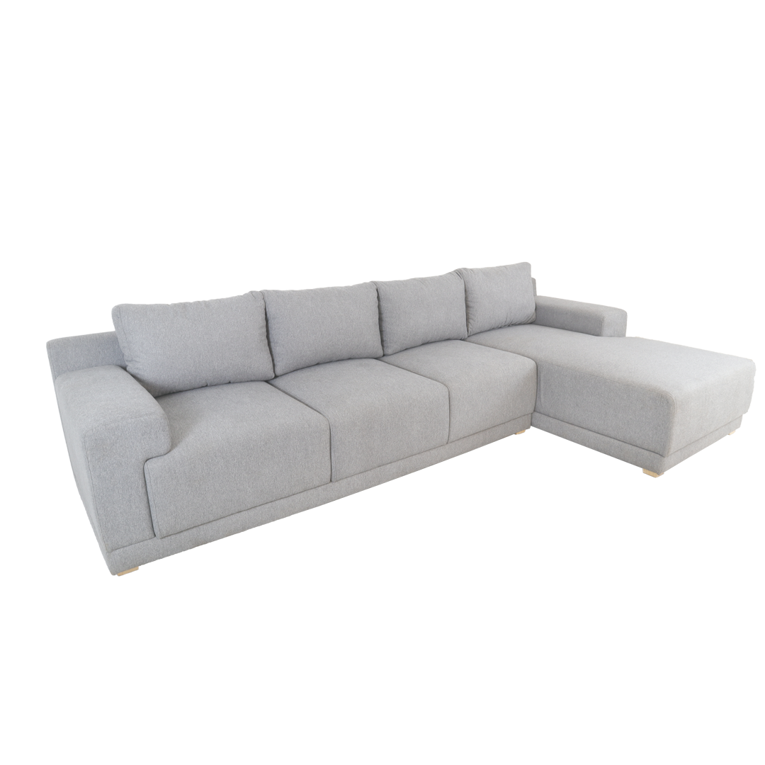 SANTORINI L-Shape Fabric Sofa Luxe Life PH