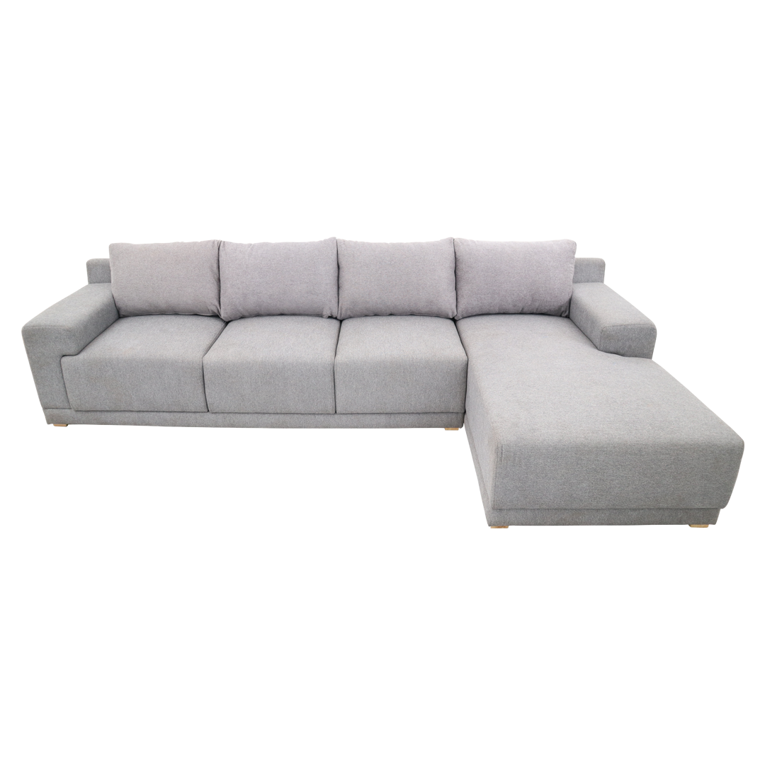 SANTORINI L-Shape Fabric Sofa Luxe Life PH