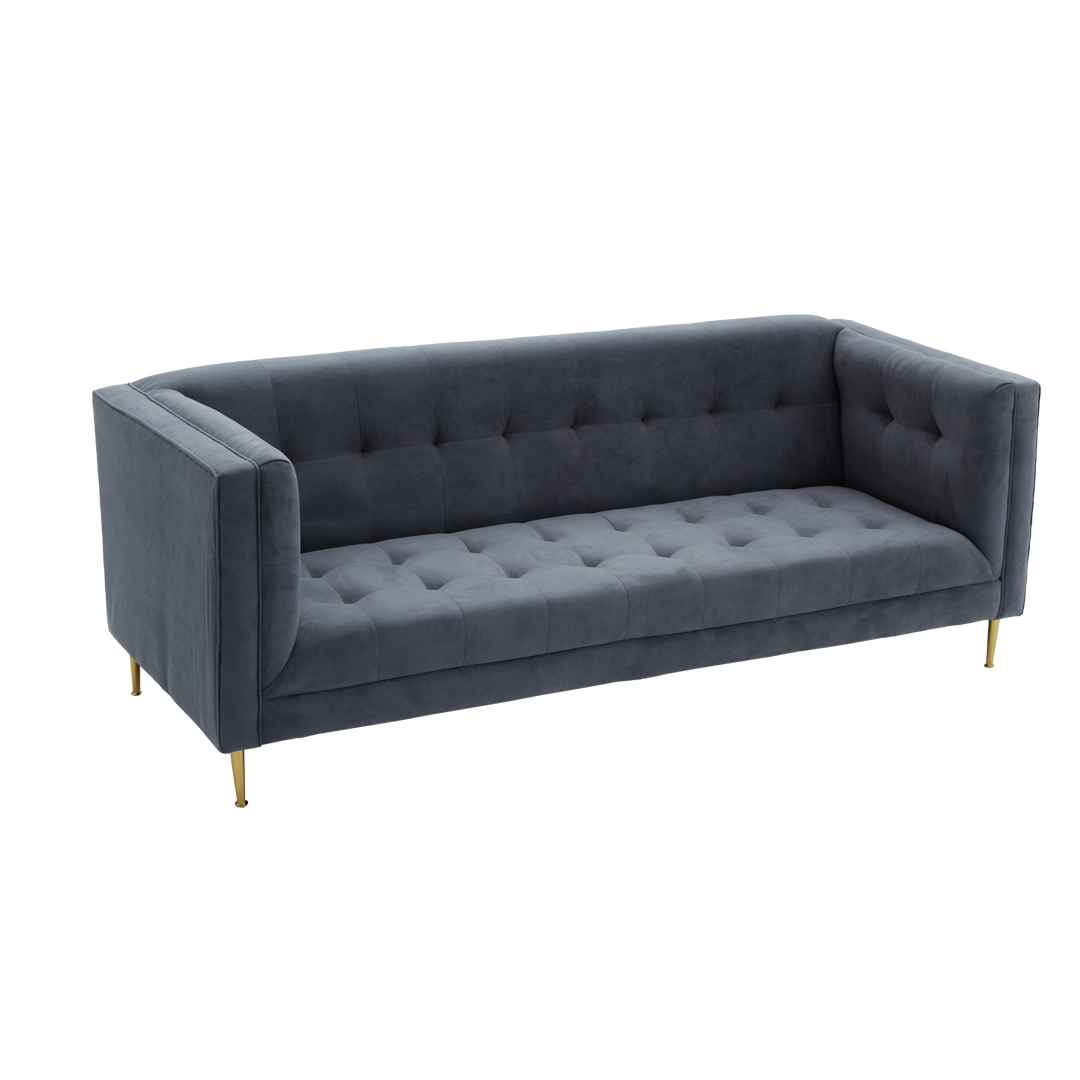 Vici 3-Seater Fabric Sofa Furnigo