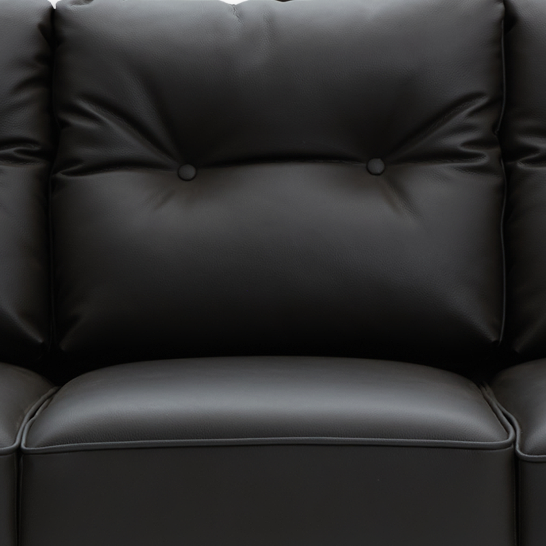 WILLY 2-Seater Leather Sofa Furnigo