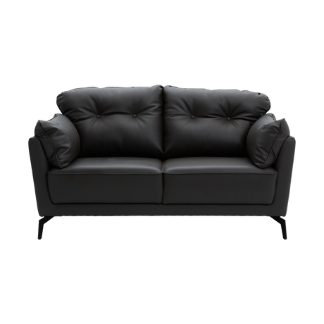 WILLY 2-Seater Leather Sofa Furnigo