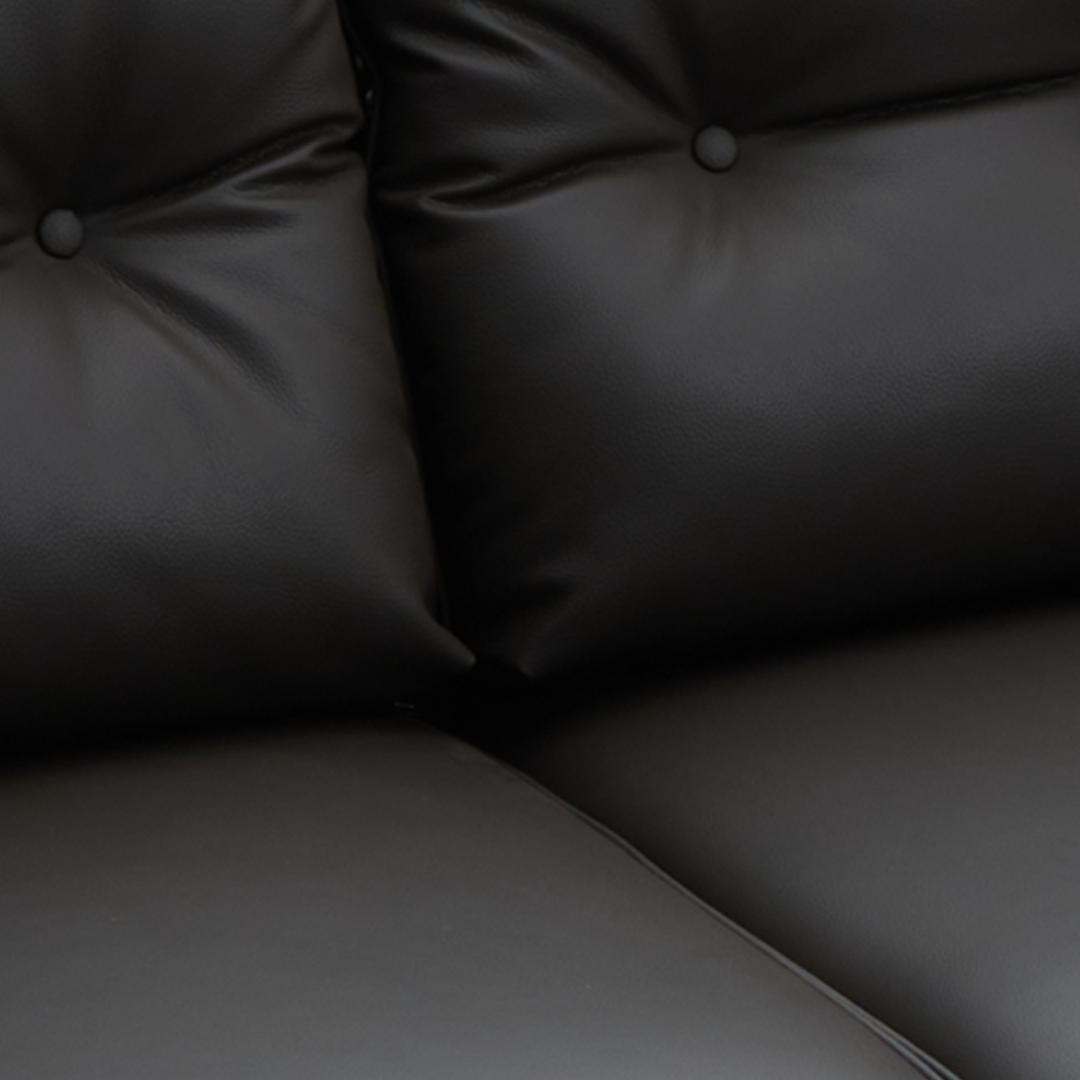 WILLY 3-Seater Leather Sofa Furnigo