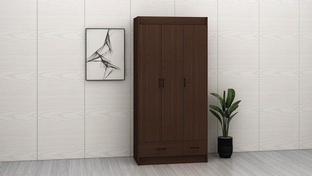 CARMINE 3 Door Wardrobe Furnigo