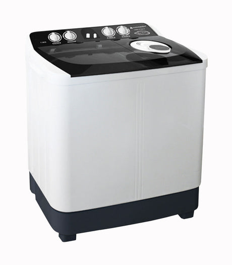 HANABISHI HWM-470BLK 7.0KG Twin Tub Washing Machine Hanabishi