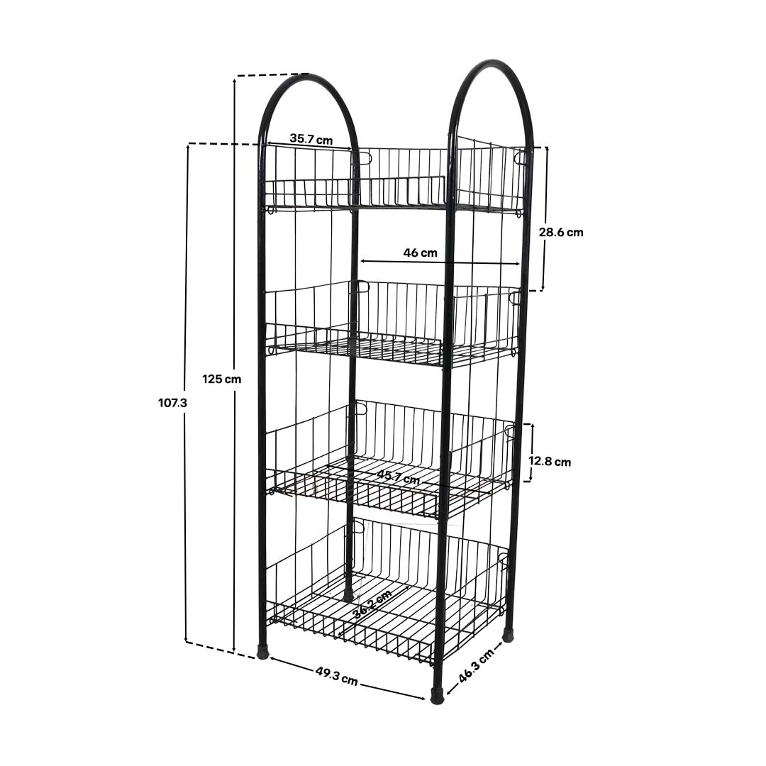 Merchandiser Rack 4 Layer Affordahome