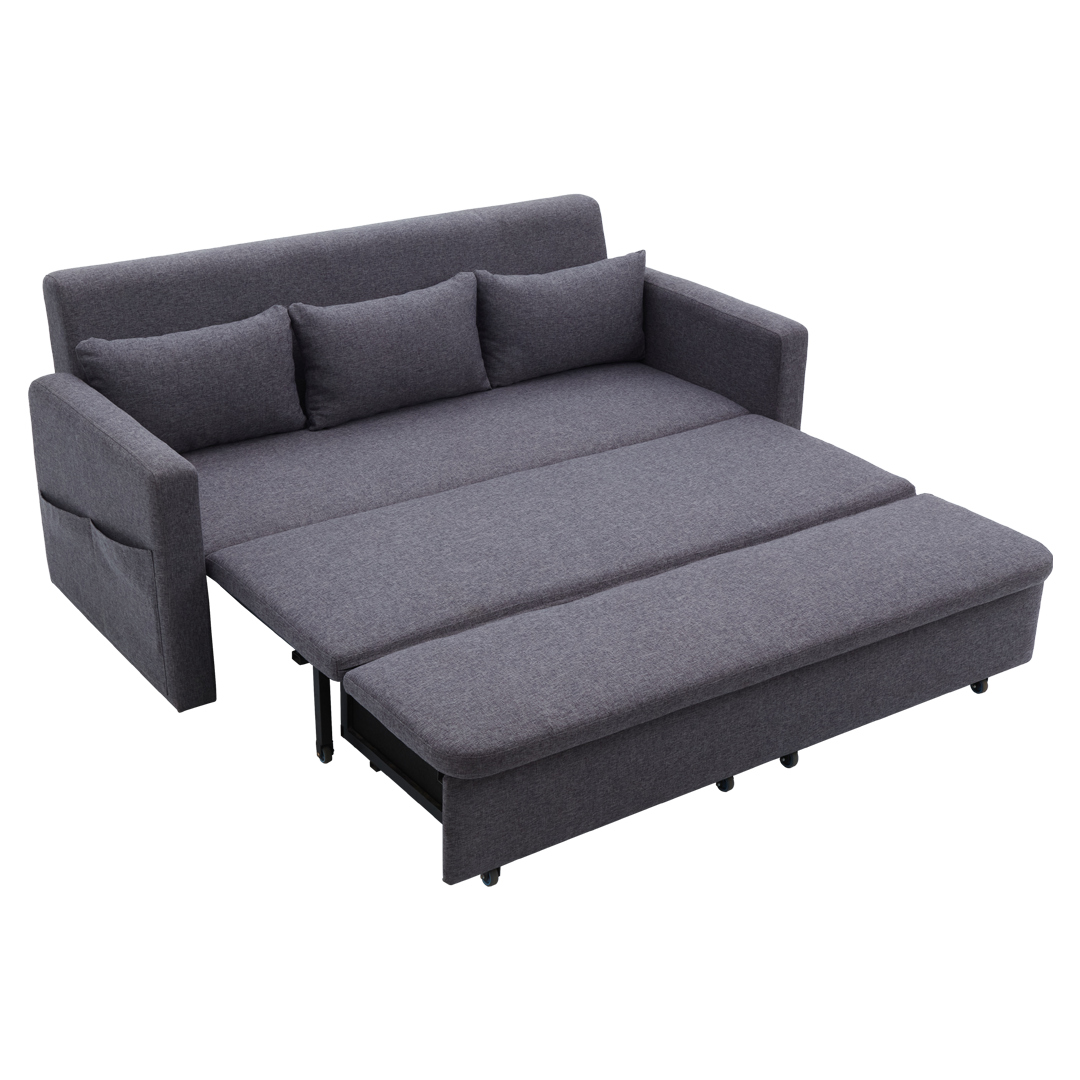 MCKINLEY Fabric Sofabed with Storage Furnigo