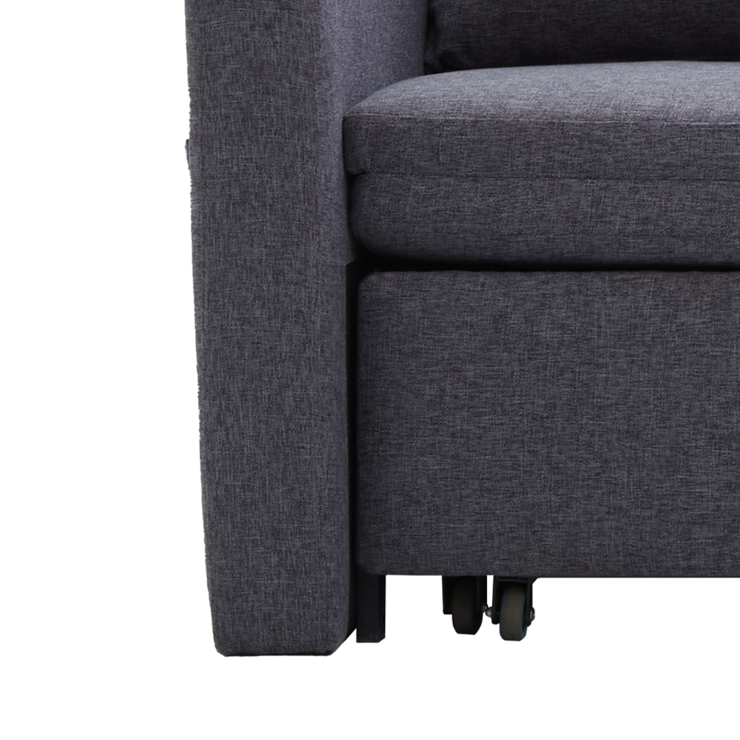 MCKINLEY Fabric Sofabed with Storage Furnigo