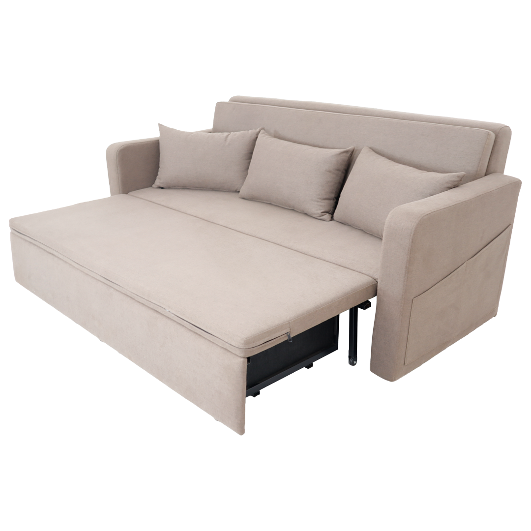 MCKINLEY Fabric Sofabed with Storage Furnigo