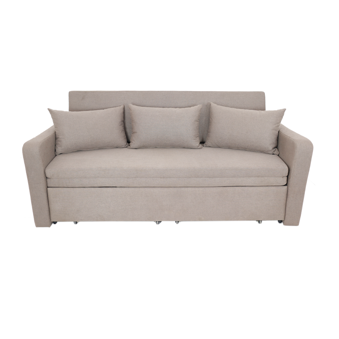 MCKINLEY Fabric Sofabed with Storage Furnigo
