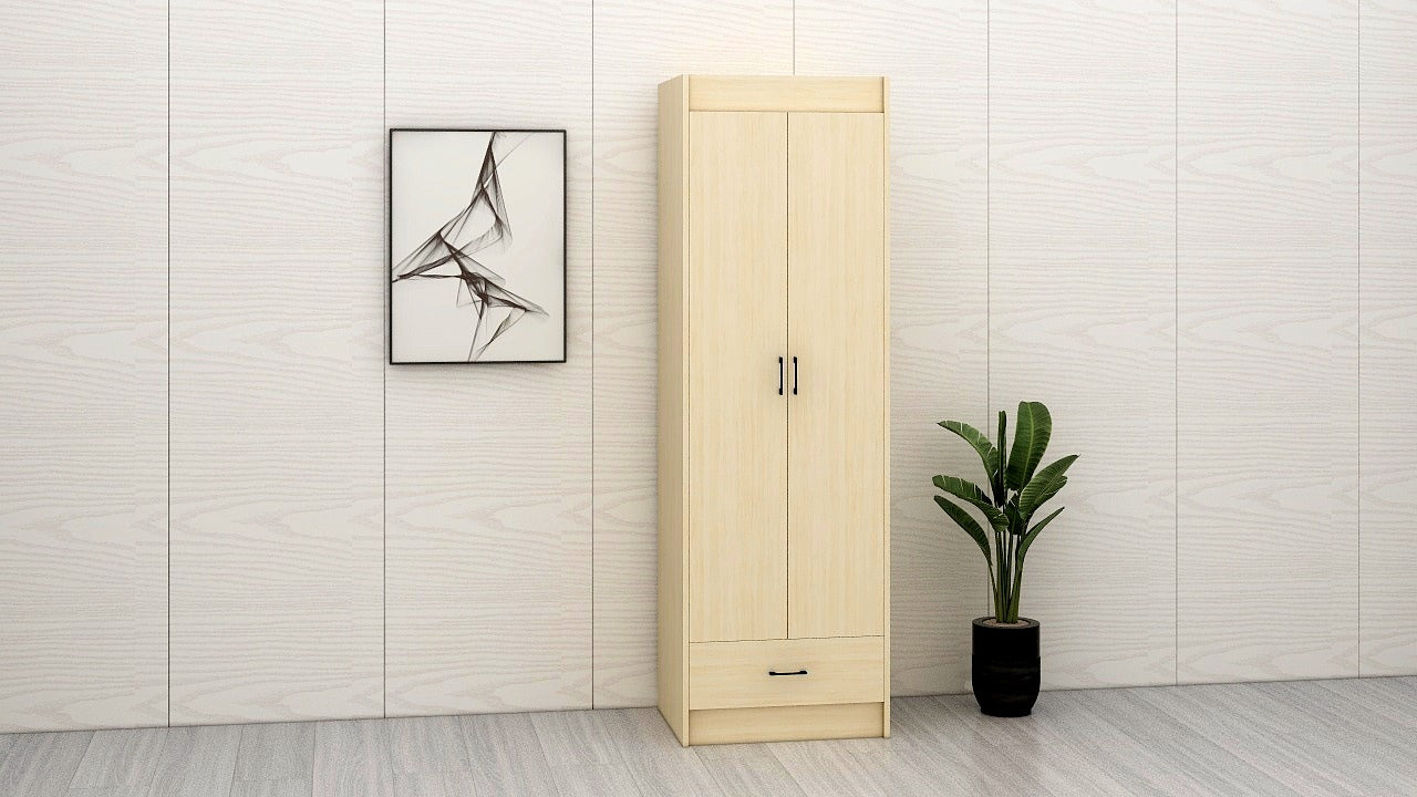 CARMINE 2 Door Wardrobe AF Home