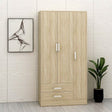 STEVEN 3 Door Wardrobe Furnigo