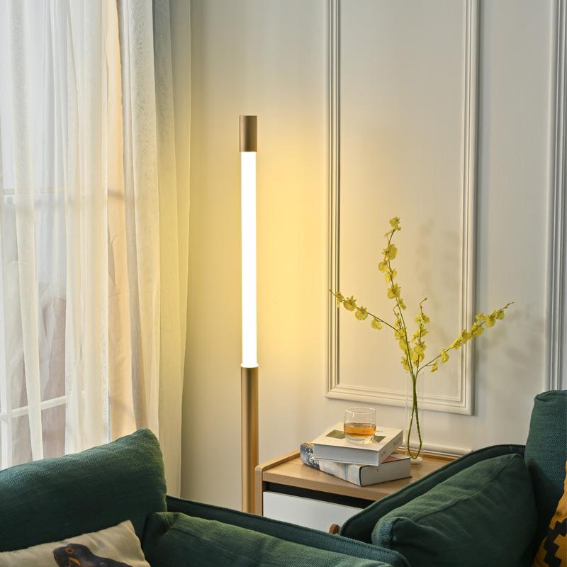 Milano Glow - Aver - Minimalist Kendo Floor Lamp 2025 Edition with Light Luxury Designer Style, Vertical Ambient Lighting for Modern and Elegant Spaces - Living Room / Bedroom / Sofa Area Milano