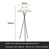 Milano Glow - Arixa - NL126 - Nordic Modern Floor Lamp with Built-in Storage, Simple Designer Lighting for Functional and Stylish Spaces - Living Room / Bedroom / Bedside / Study Milano