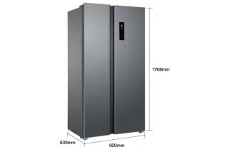 TCL - 17.8 Cu. Ft. Side By Side Refrigerator AF Home