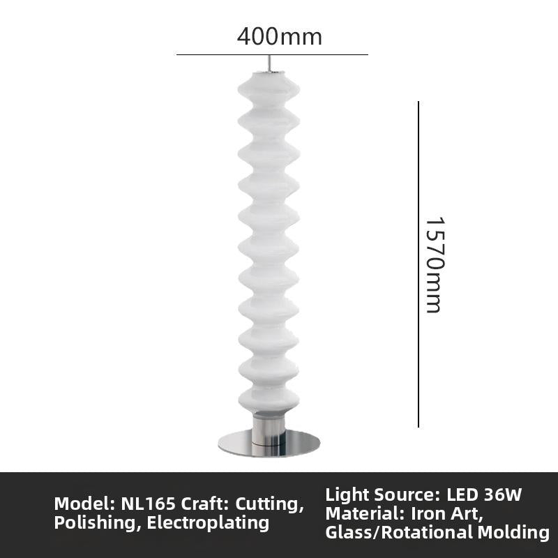 Milano Glow - Arixa - NL126 - Nordic Modern Floor Lamp with Built-in Storage, Simple Designer Lighting for Functional and Stylish Spaces - Living Room / Bedroom / Bedside / Study Milano