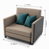 CROWN TRUNDLE BED