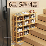 Timberra - Marvelous - StepRise Slim Corner Shoe Rack - SC10337028309990 - Entryway / Hallway / Bedroom Timberra