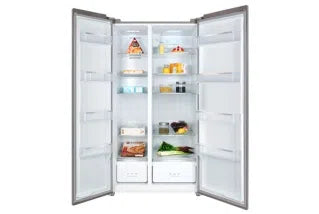 TCL - 17.8 Cu. Ft. Side By Side Refrigerator AF Home