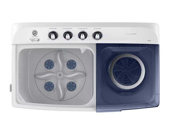 SAMSUNG - Twin Tub Washer Dynamic Pulsator 12 kg AF Home