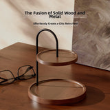 Timberra - Morningside - LuxeWood Desktop Display & Storage Rack - Living Room / Entryway / Bedroom Timberra