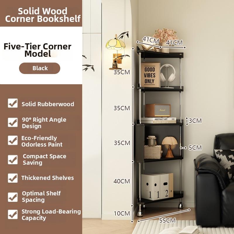 Timberra - Mystic - TriCorner Multifunctional Storage Cabinet - Living Room / Bedroom Timberra