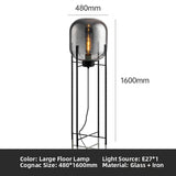 Milano Glow - Arixa - NL126 - Nordic Modern Floor Lamp with Built-in Storage, Simple Designer Lighting for Functional and Stylish Spaces - Living Room / Bedroom / Bedside / Study Milano