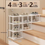 Timberra - Marvelous - StepRise Slim Corner Shoe Rack - SC10337028309990 - Entryway / Hallway / Bedroom Timberra