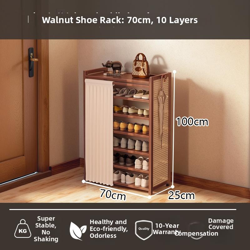 Timberra - Moonlight - MedievalGuard Narrow Shoe Rack - Entrance / Corridor / Dormitory Timberra