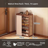 Timberra - Moonlight - MedievalGuard Narrow Shoe Rack - Entrance / Corridor / Dormitory Timberra