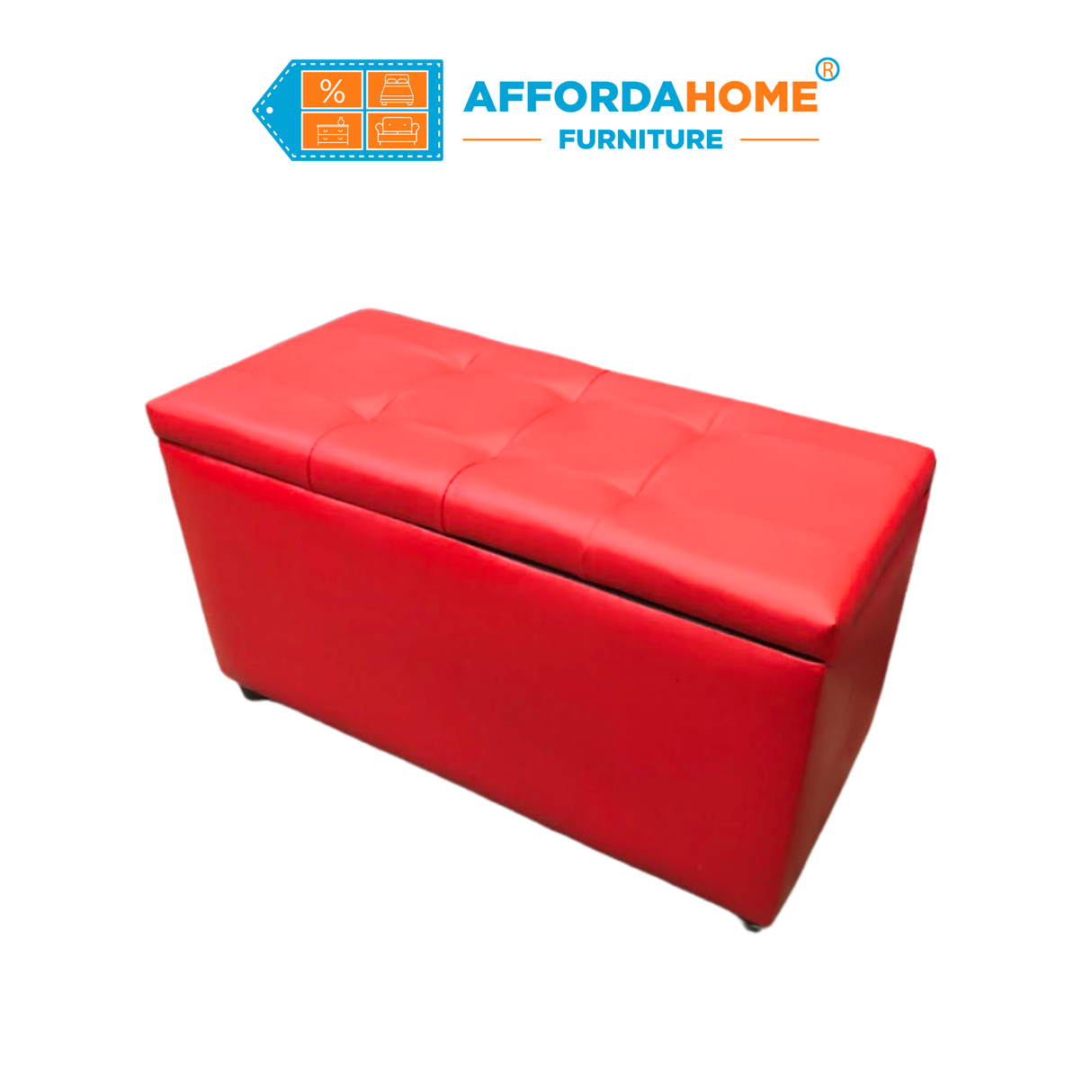 MANIA Storage Ottoman Box (DOUBLE) Affordahome