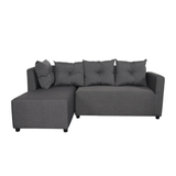Sarah L-Shape Fabric Sofa