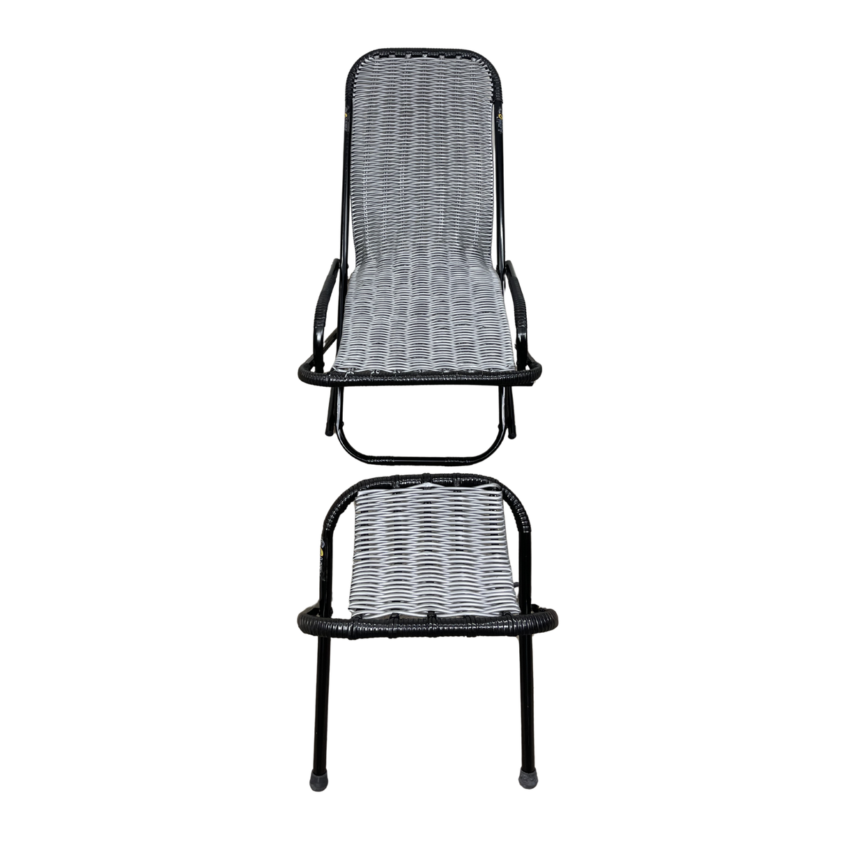 Ventilated Rocking Chair With Stool AF Home