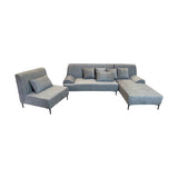 Arden L-Shape Fabric Sofa