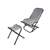 Ventilated Rocking Chair With Stool AF Home