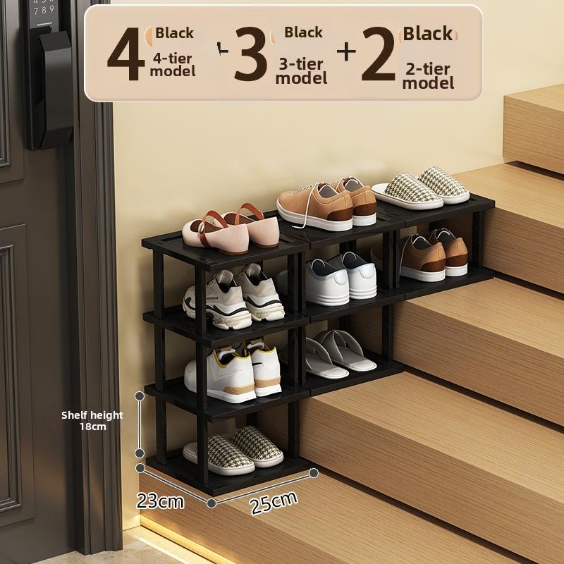 Timberra - Marvelous - StepRise Slim Corner Shoe Rack - SC10337028309990 - Entryway / Hallway / Bedroom Timberra