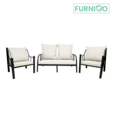JAGGER 2-1-1 Metal Sofa Set Affordahome
