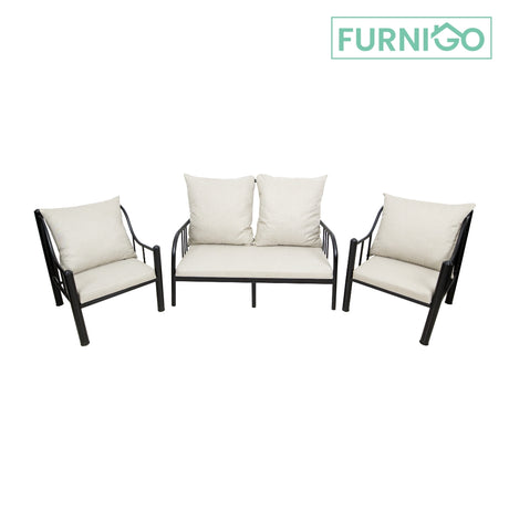 JAGGER 2-1-1 Metal Sofa Set Affordahome