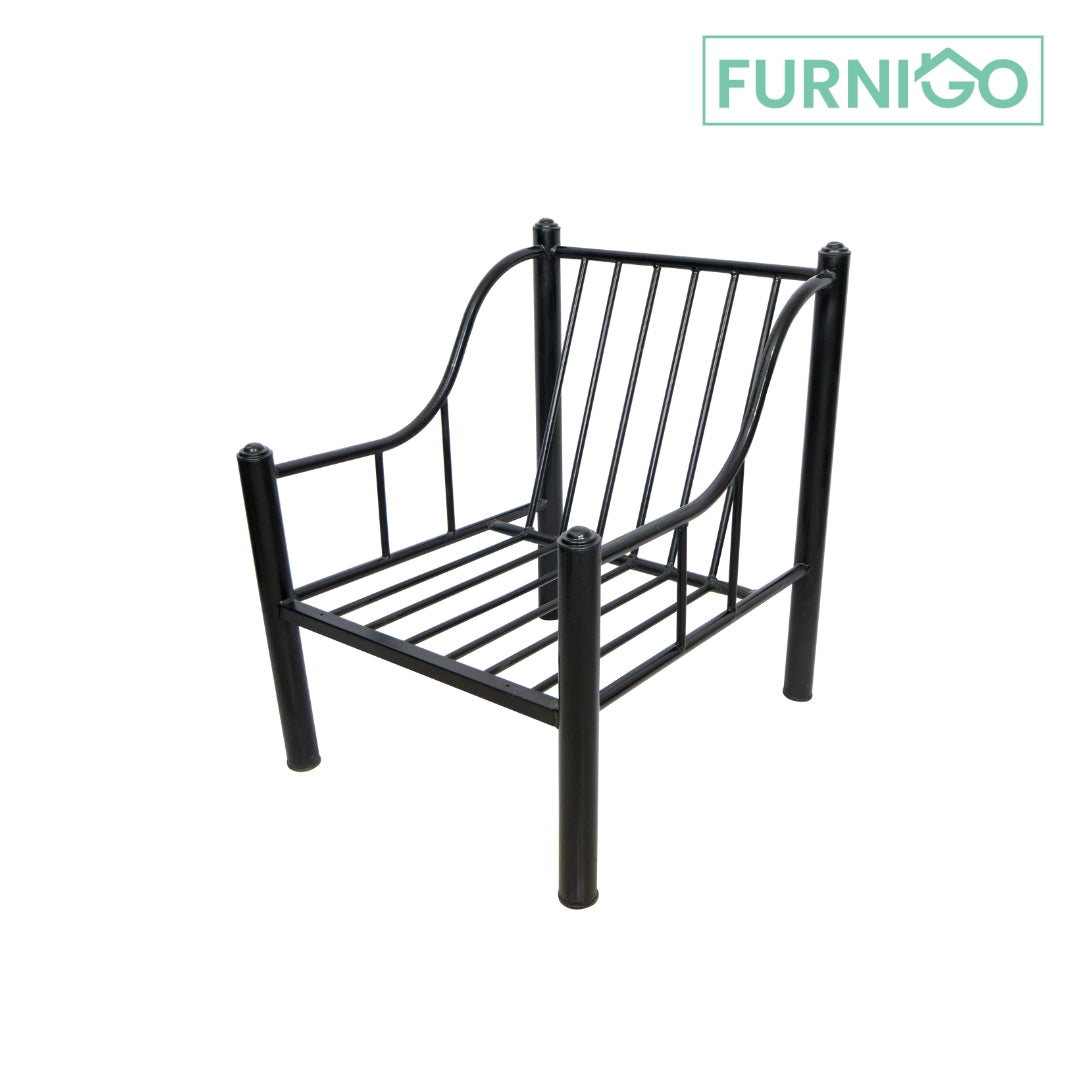 JAGGER 2-1-1 Metal Sofa Set Affordahome