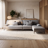 Arden L-Shape Fabric Sofa