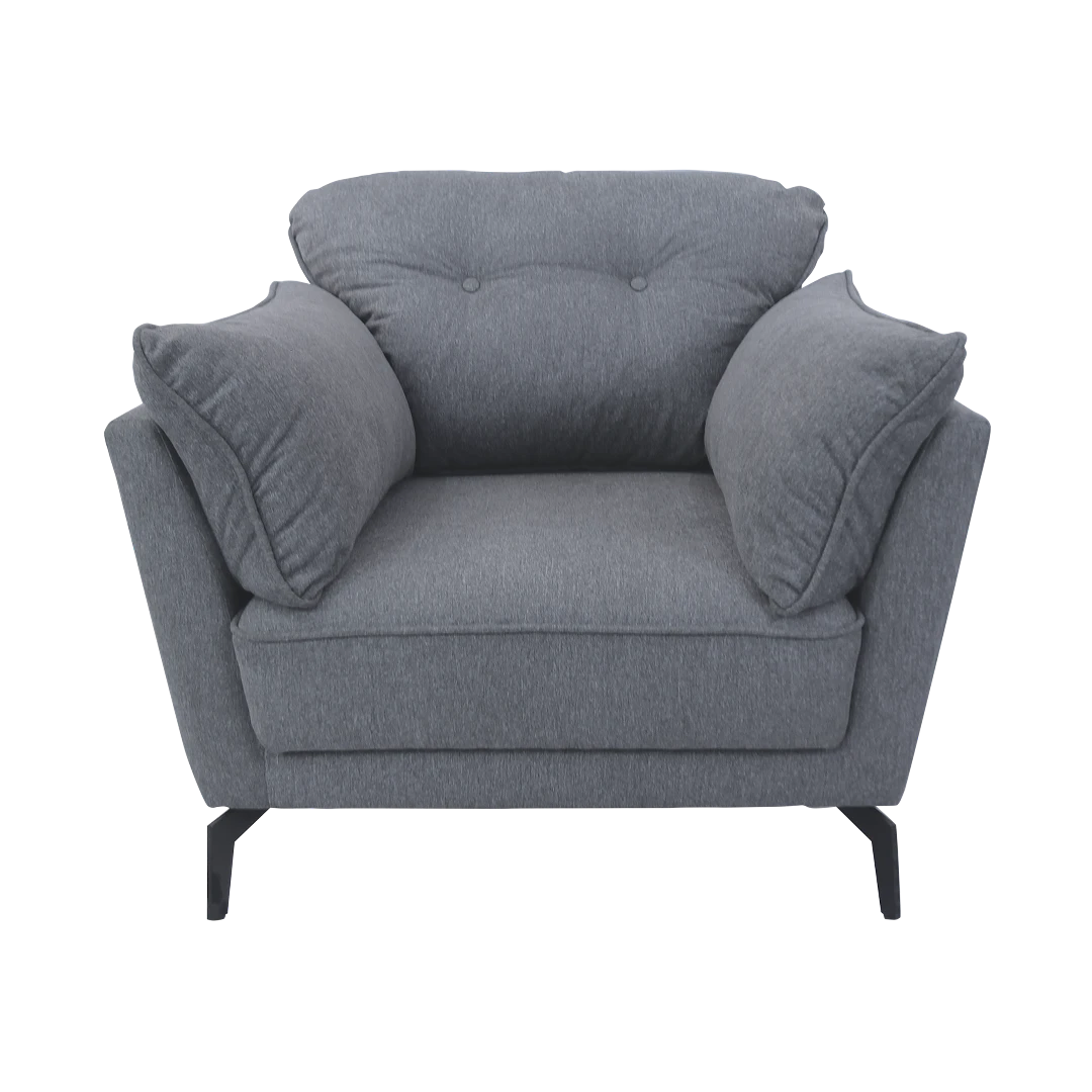 Willy 1-Seater Fabric Sofa Furnigo