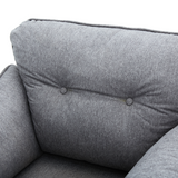 WILLY 1-Seater Fabric Sofa Furnigo