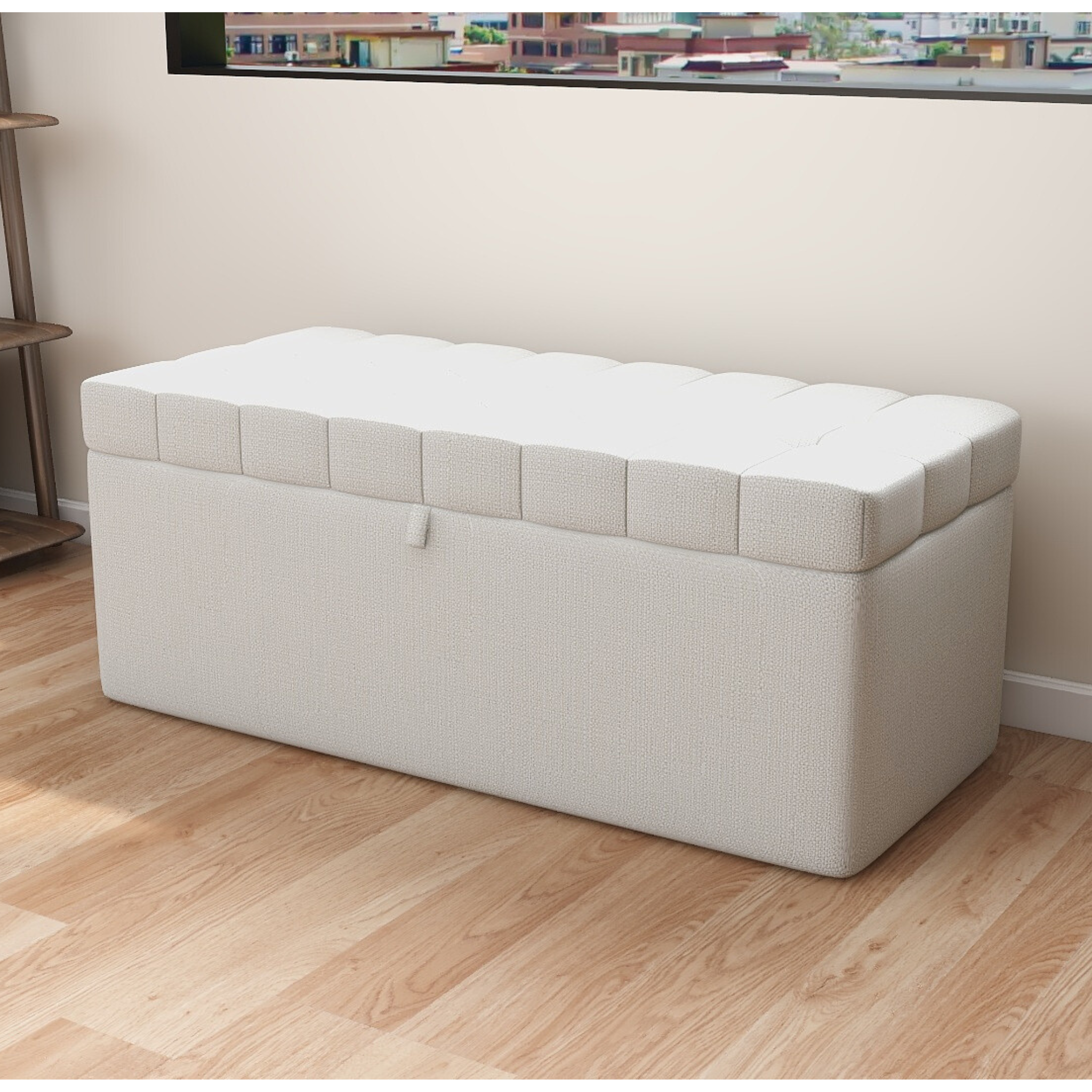 VERLY Storage Ottoman AF Home