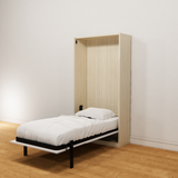 Q68 Manual Vertical Wall Bed 1500x1900 (No table and sofa) Easy Space PH