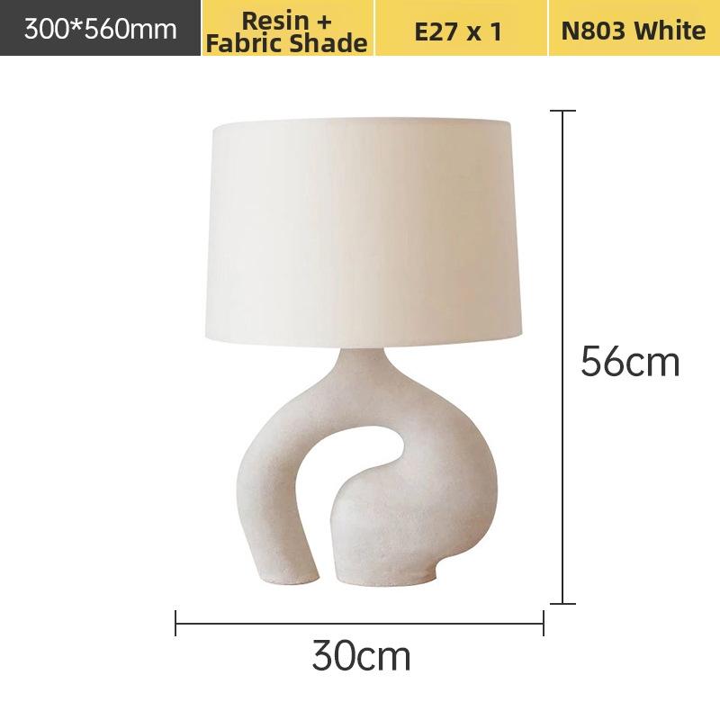 Milano Glow - Alyx - N803 - Nordic Vertical Japanese Style Table Lamp with Minimalist Silent Design, Soft Ambient Lighting for Calm and Cozy Spaces - Bedroom / Bedside / Children’s Room / Study / Hotel Milano